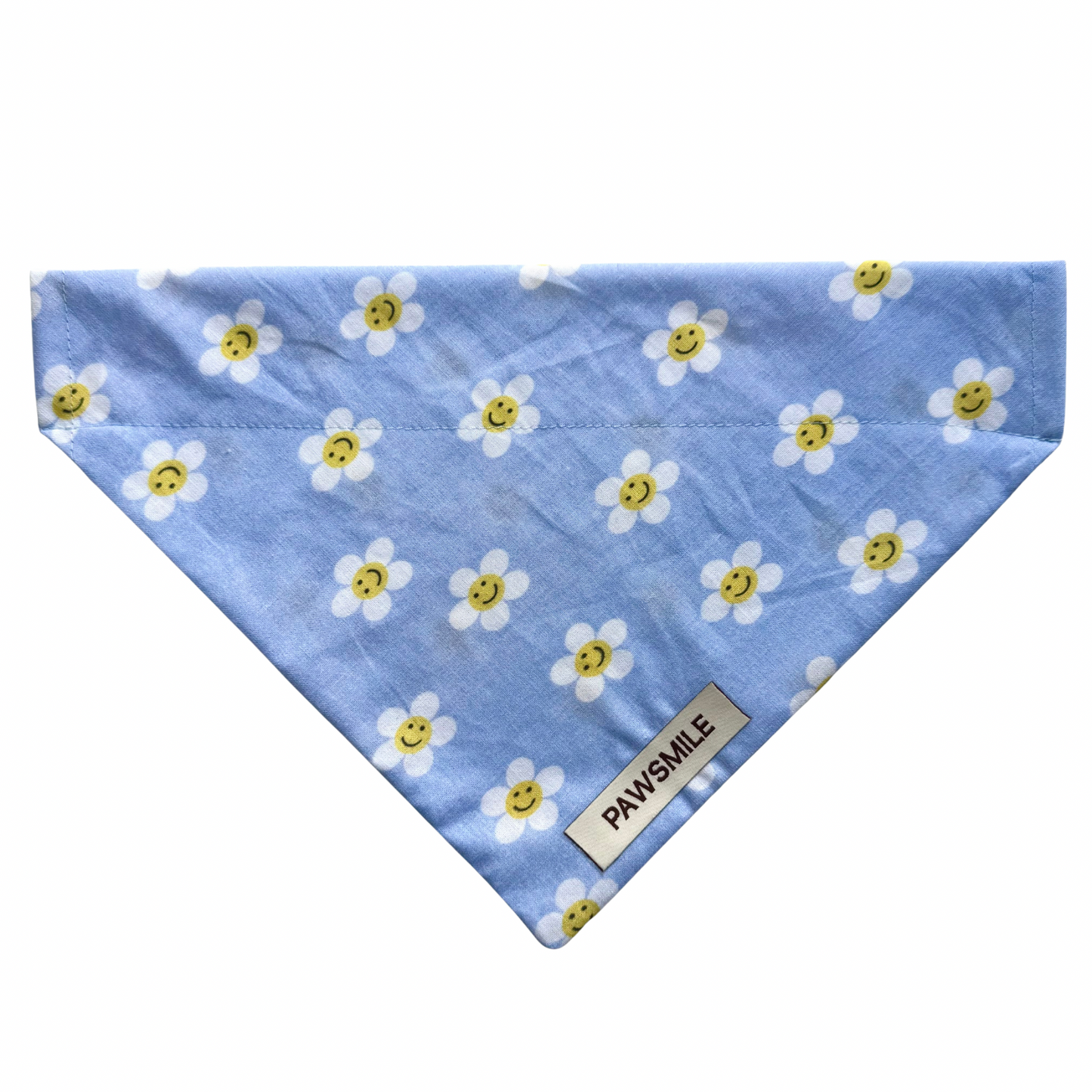Smiling Daisies – Blauwe Daisy Bandana