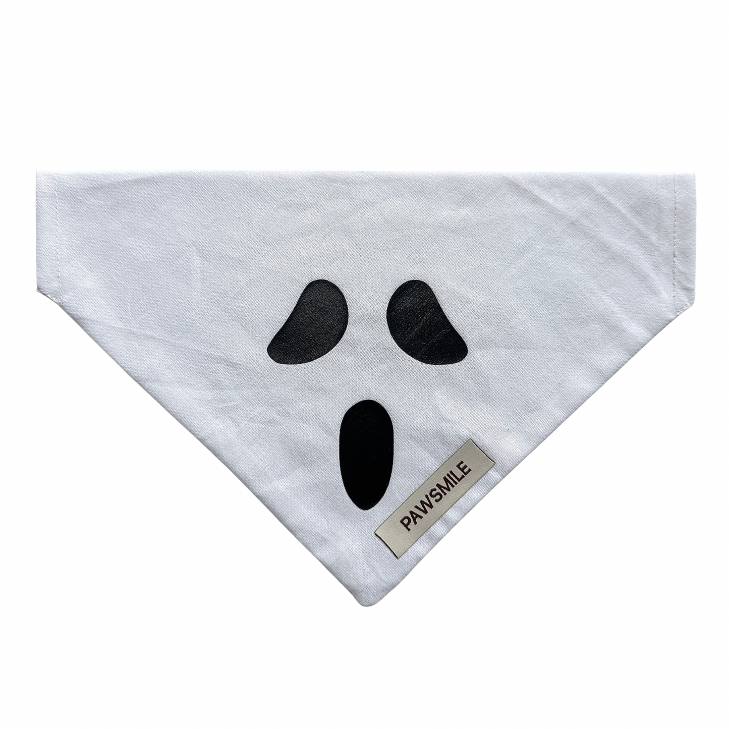 Spooky Paws – Halloween Bandana met Ghost Face