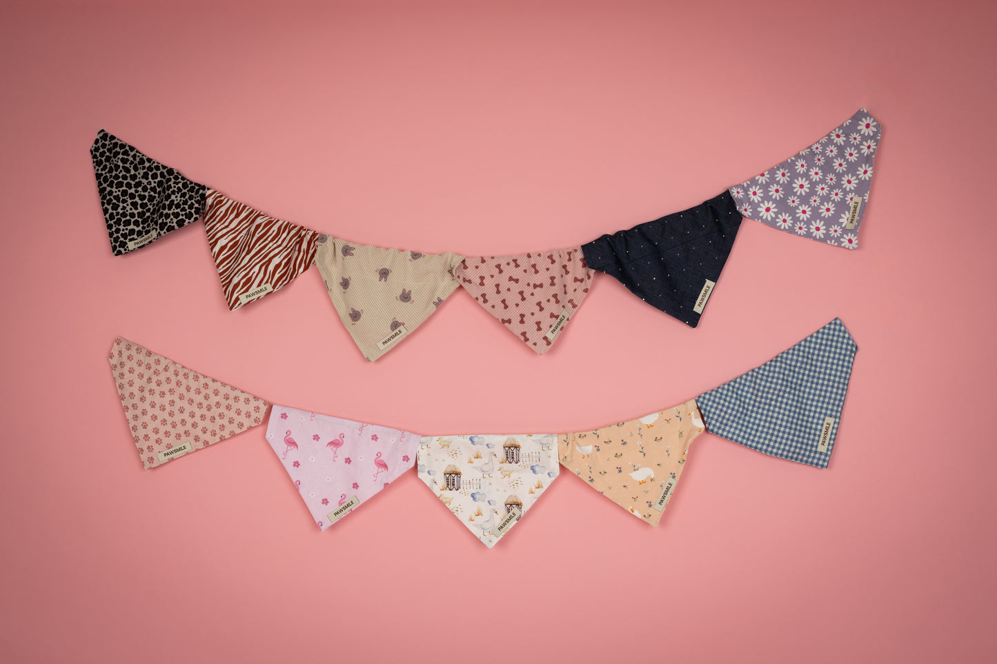 Blueberry Picnic – Blauwe Geruite Bandana