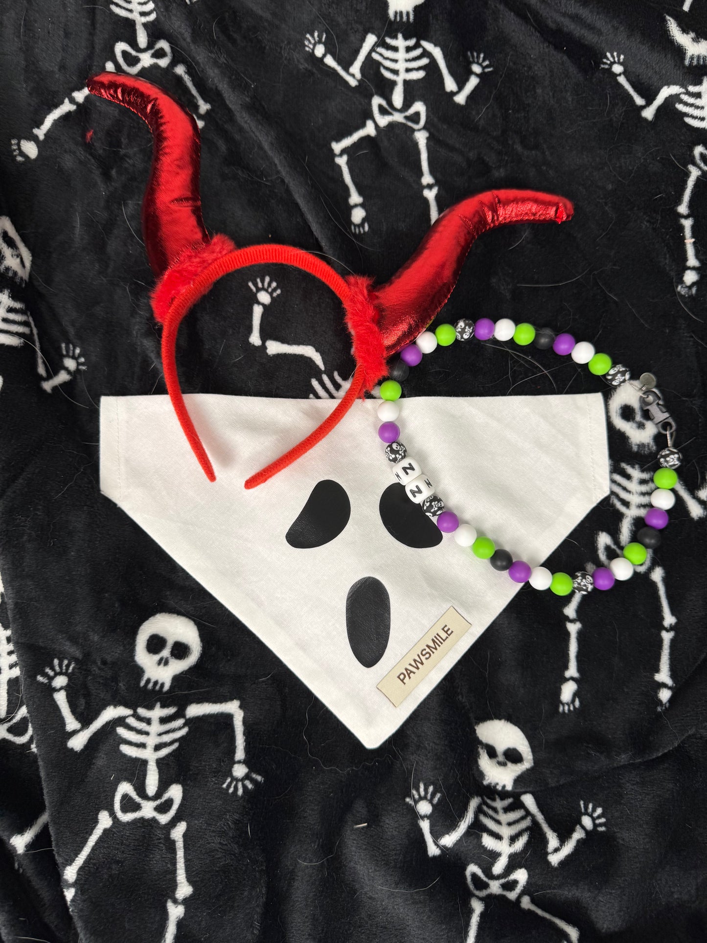 Monster Paws - Halloween waterdichte hondenketting