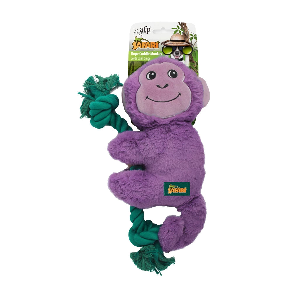 Aapje touw knuffel - hondenspeeltje