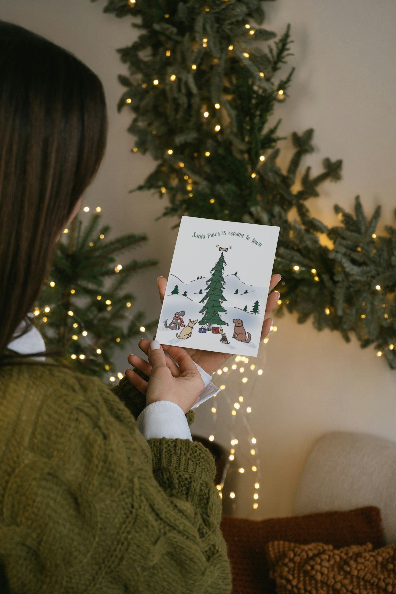 Eetbare kerstkaart - SALE