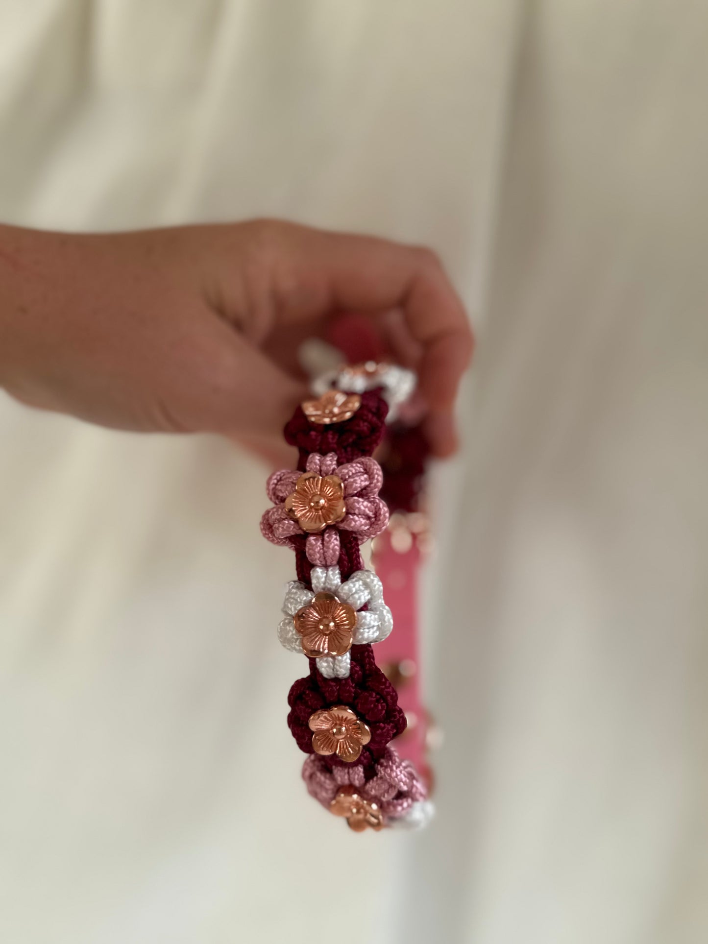 Bloemenhalsband Cherry Blossom
