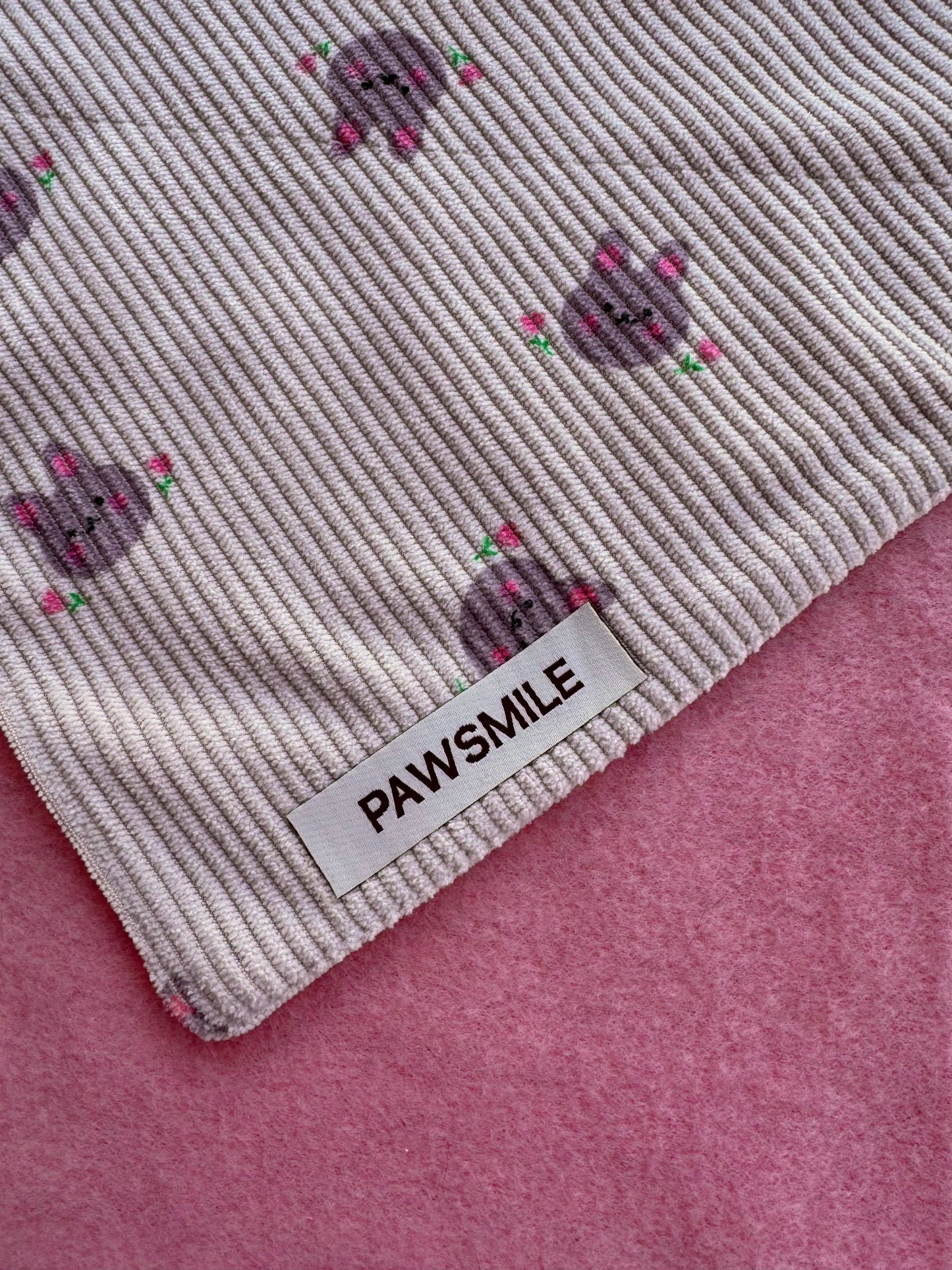 Bunny Blooms – Bandana met Konijntjes en bloemen