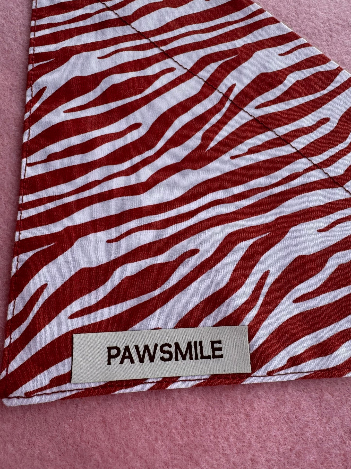 Wild Whiskers – Bandana met Terracotta Print