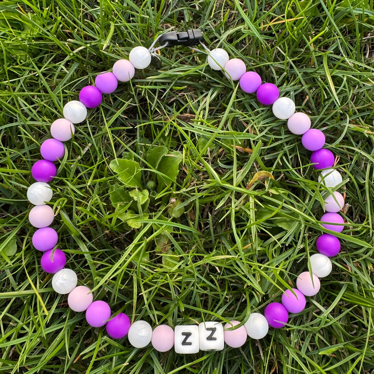 Lavender glow - chique waterdichte hondenketting