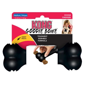 Kong extreme Goodie bone zwart M/L