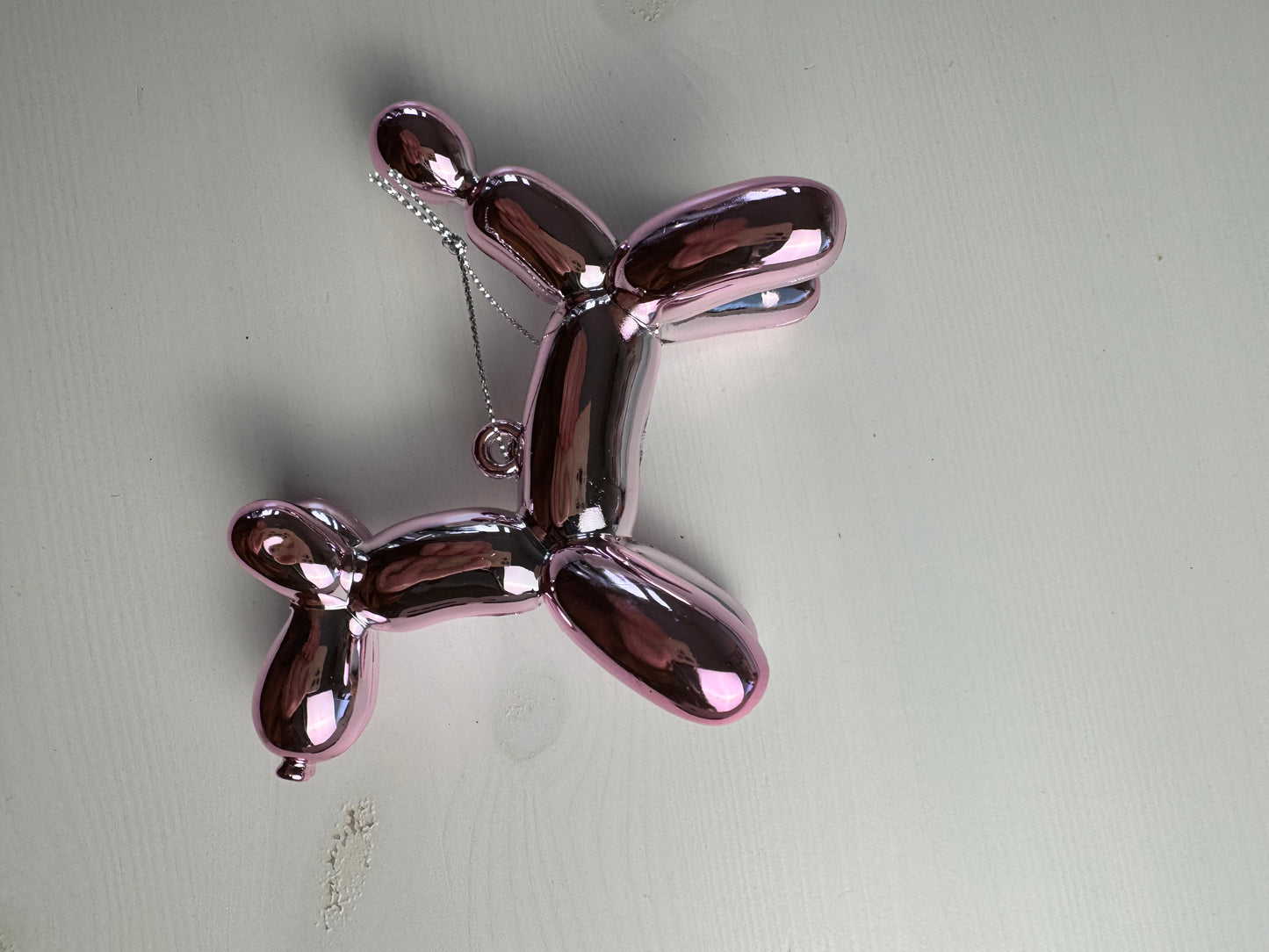 Balloon dog kerstbal