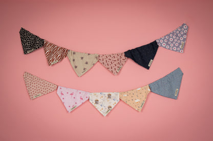 Blueberry Picnic – Blauwe Geruite Bandana