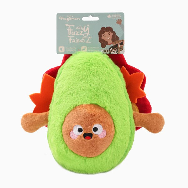 Kalkoen Avocado knuffel - hondenspeeltje