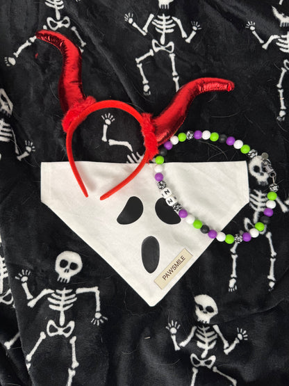 Monster Paws - Halloween waterdichte hondenketting