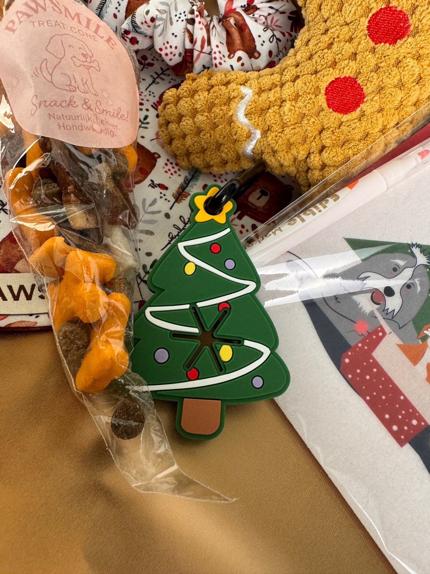 Kerstboom - Poepzakhouder