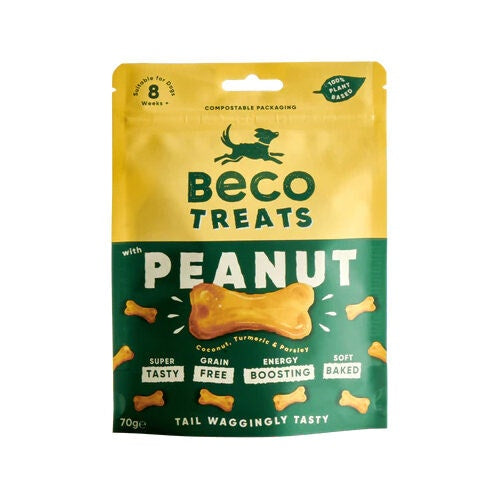 Beco treats Pinda met kokos en kurkuma