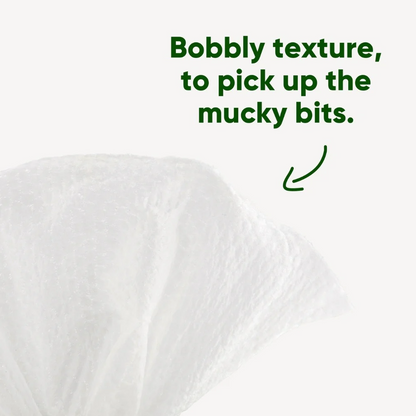 Bamboo Travel Wipes - Unscented - 20 Pack