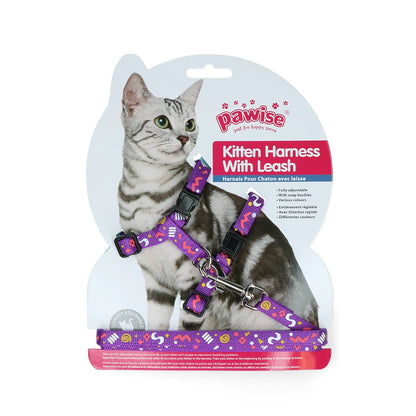 Pawise kattentuigje met riem Paars/roze