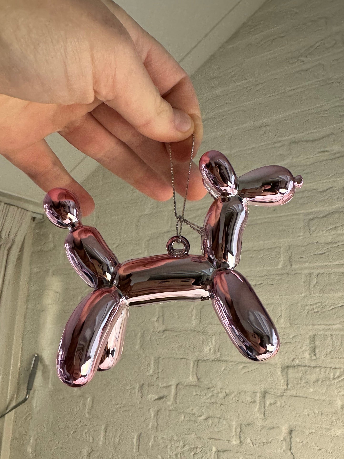 Balloon dog kerstbal