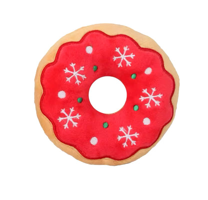 Rode Donut Kerstspeeltje