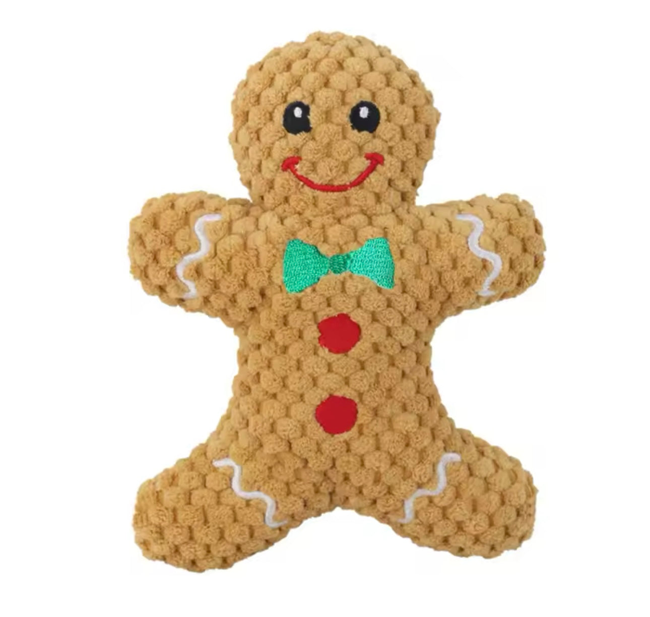Gingerbread Kerst speeltje met piep