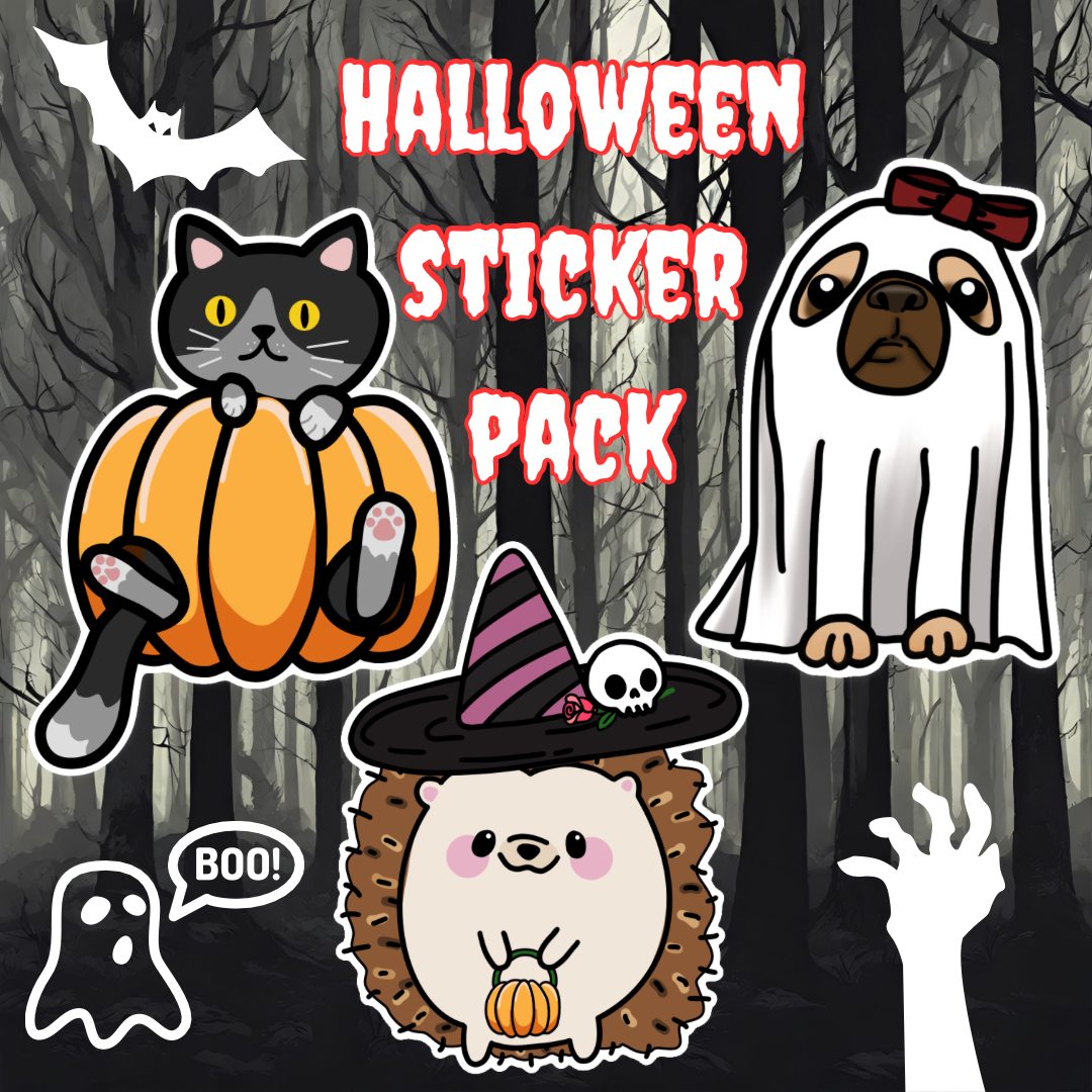 Halloween sticker pack