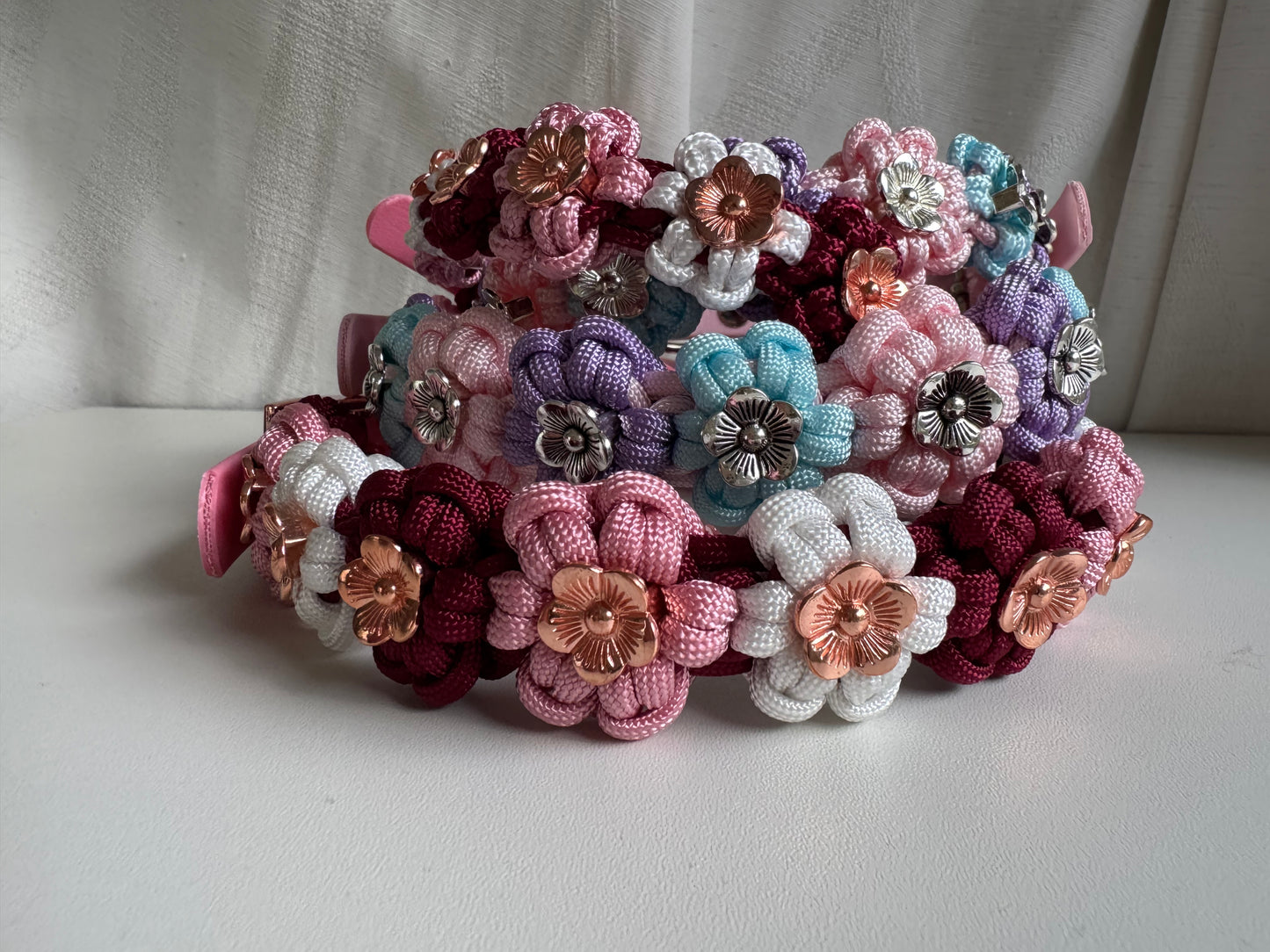 Bloemenhalsband pastel Blossom