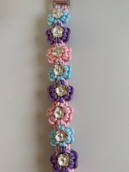 Bloemenhalsband pastel Blossom