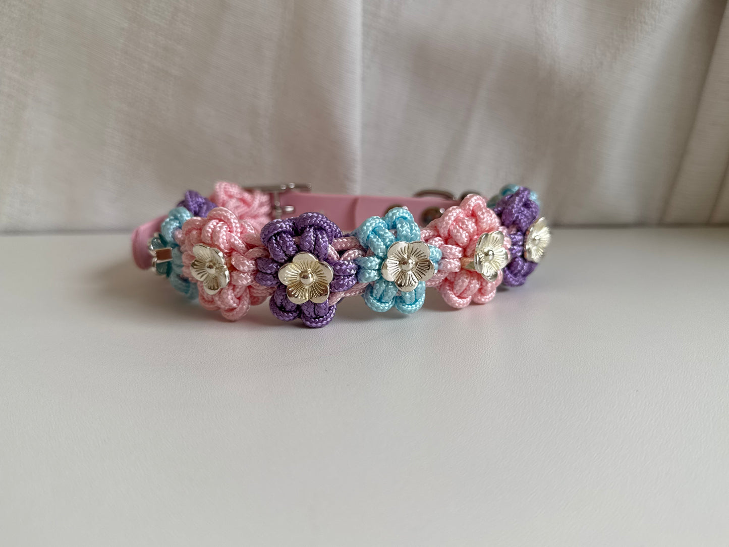 Bloemenhalsband pastel Blossom