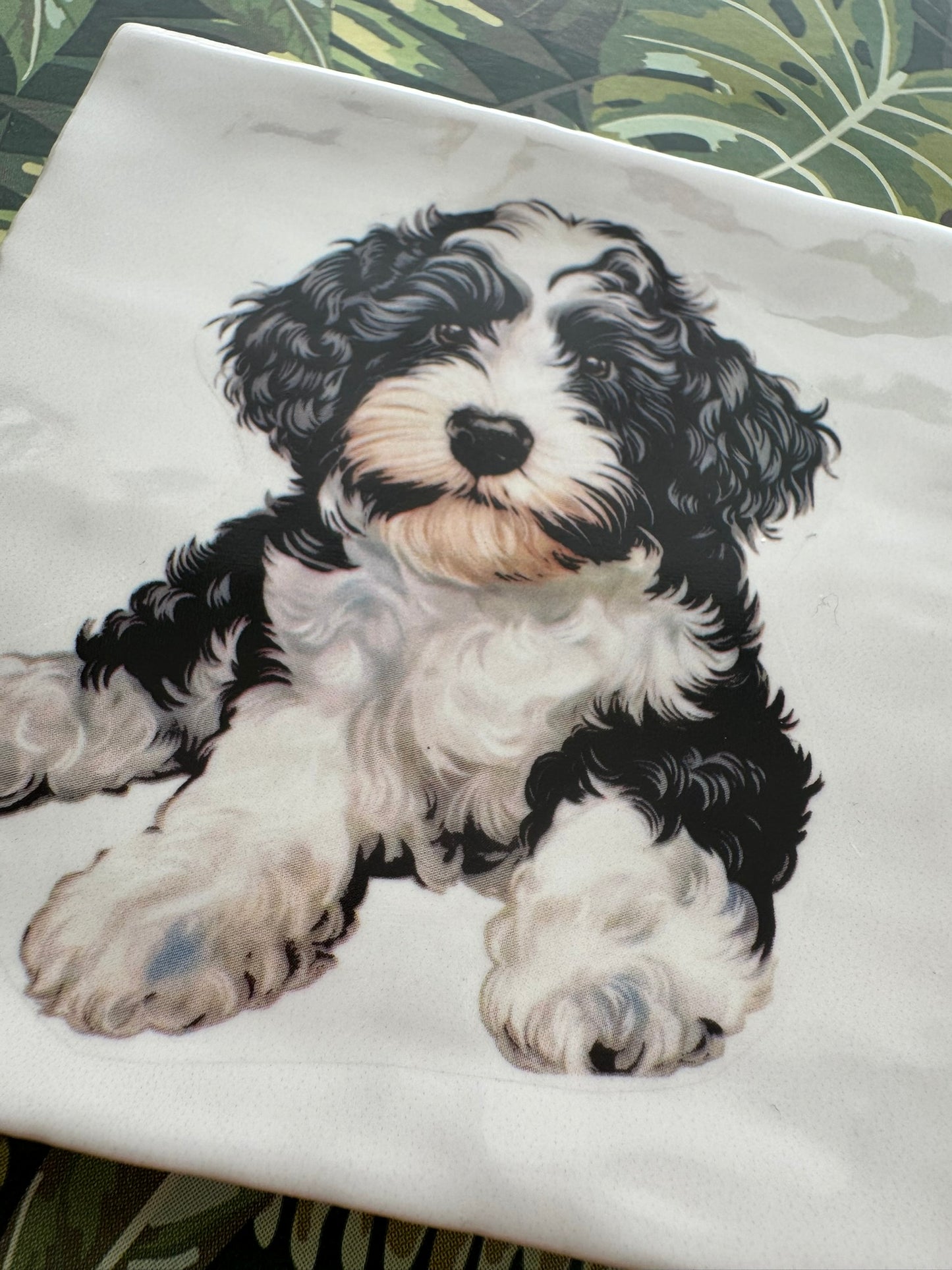 Bernedoodle pup Tegeltje – Cadeau voor Dog Parents