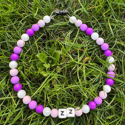 Lavender glow - chique waterdichte hondenketting