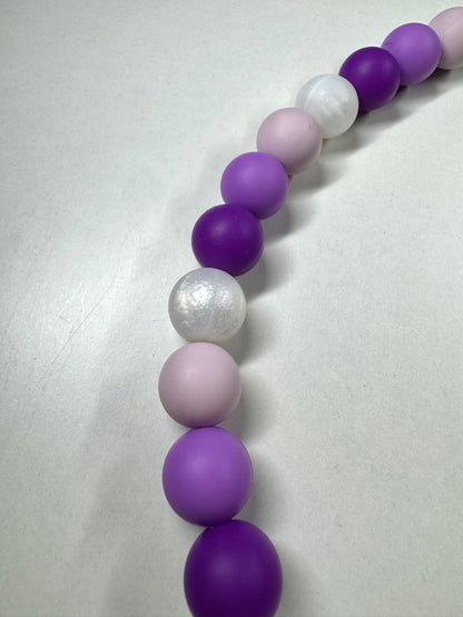 Lavender glow - chique waterdichte hondenketting