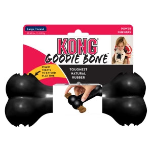 Kong extreme Goodie bone zwart M/L