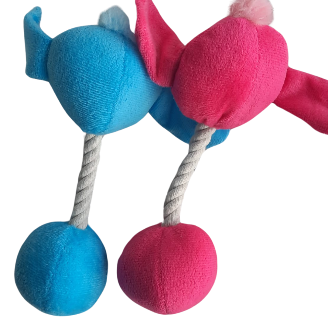Stitch en Angel hondenspeeltje roze of blauw - SALE