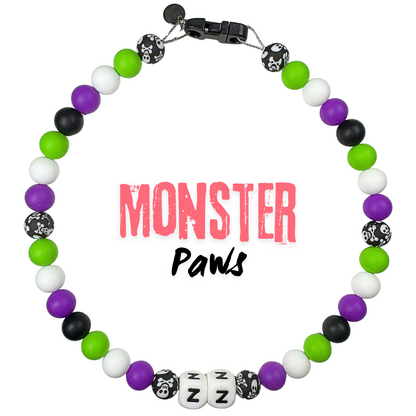 Monster Paws - Halloween waterdichte hondenketting