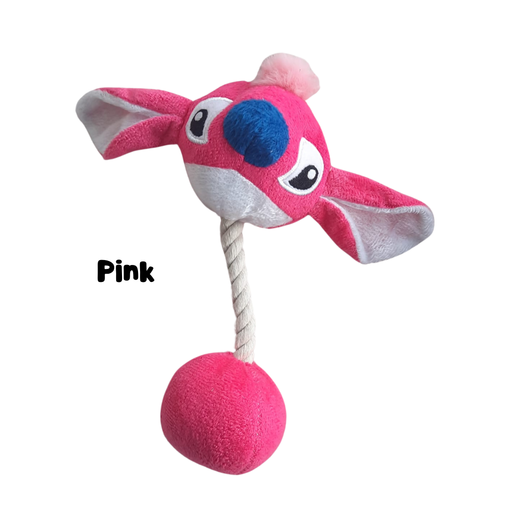 Stitch en Angel hondenspeeltje roze of blauw - SALE
