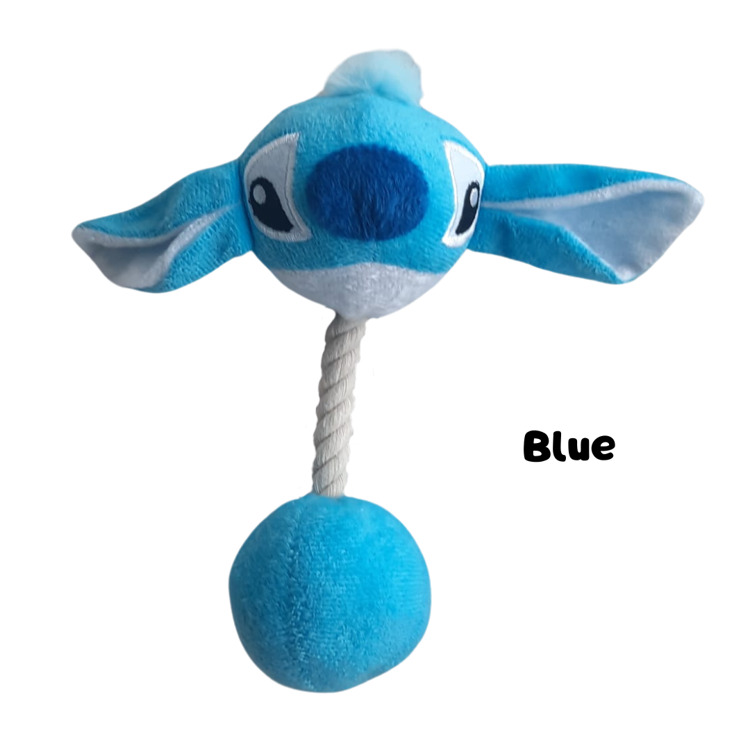 Stitch en Angel hondenspeeltje roze of blauw - SALE
