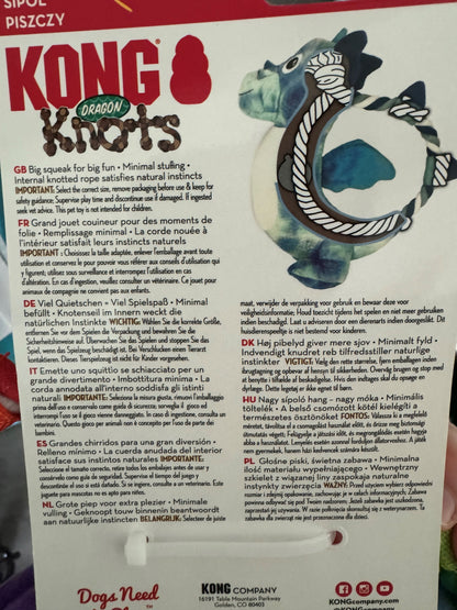KONG Dragon knots - hondenspeeltje