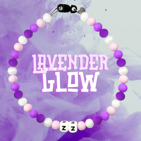 Lavender glow - chique waterdichte hondenketting