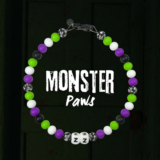 Monster Paws - Halloween waterdichte hondenketting