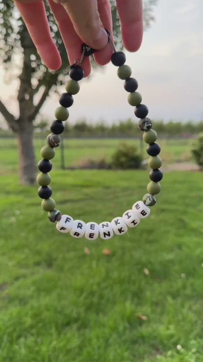 Army Pup- Stoere, Waterdichte hondenketting