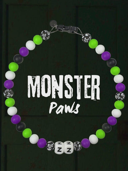 Monster Paws - Halloween waterdichte hondenketting